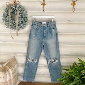 Dakota High Waist Relaxed Boyfriend Jeans by Slvrlake